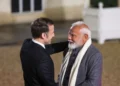 PM Modi meets ‘friend’ French President Emmanuel Macron in Paris