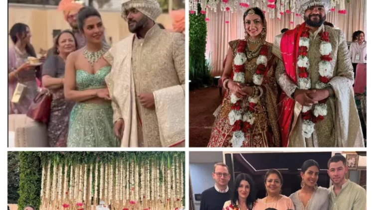 Priyanka and Nick shares glimpse of priceless moments from Siddharth’s wedding