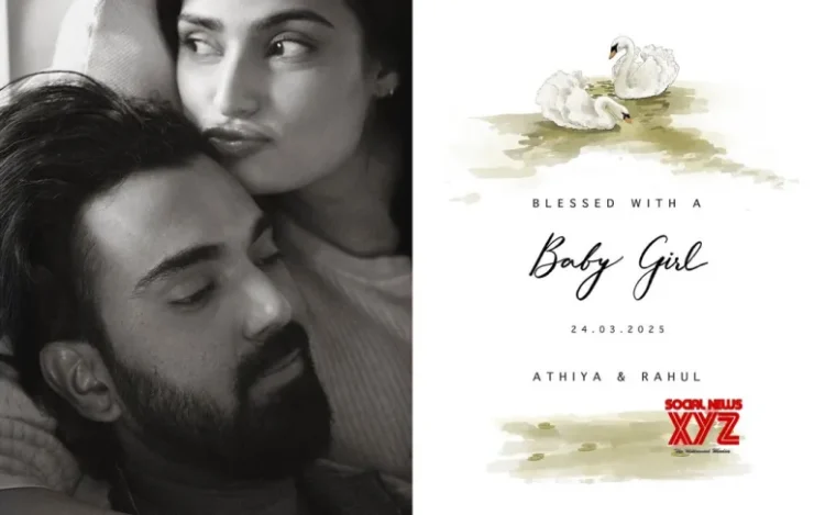 Athiya Shetty, KL Rahul announce the arrival of their baby girl