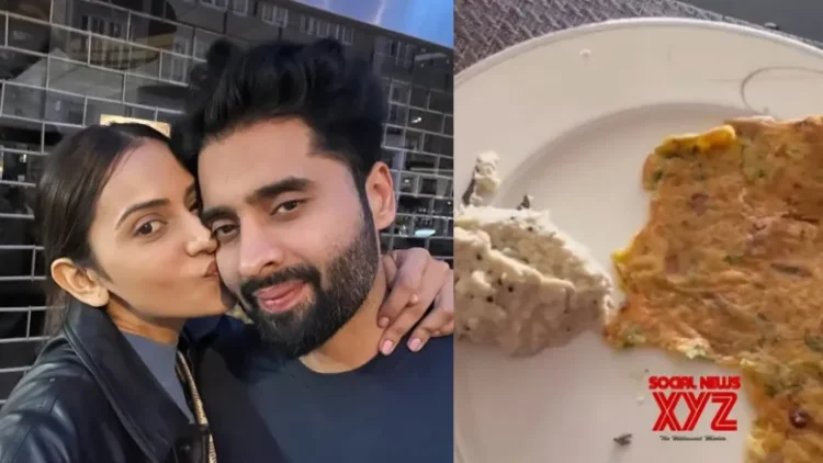 Jackky Bhagnani thanks wife Rakul Preet for a yummy treat