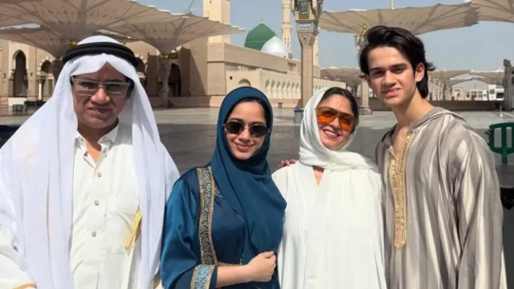 Jannat Zubair and family celebrates Eid in Medina