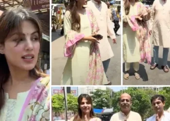 Rhea Chakraborty Spotted at Siddhivinayak Temple With Family After Clean Chit in SSR Case