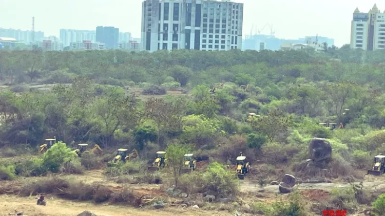 Centre seeks report from Telangana on land clearing near Hyderabad University