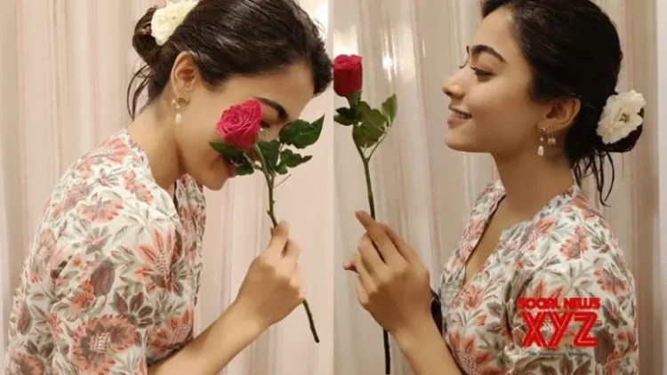 Rashmika buys flower for herself as an act of self-love