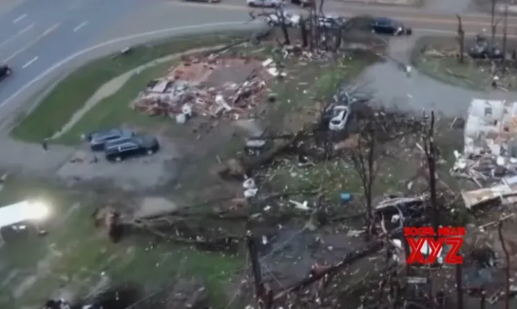 Seven killed after dozens of tornadoes hit US Midwest, South