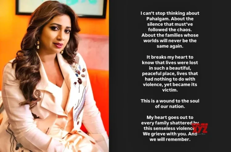 Shreya Ghoshal shares her anger on the Pahalgam attack: This is a wound to the soul of our nation
