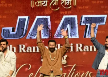 Team ‘JAAT’ celebrates Ram Navami with the ‘Oh Rama Shri Rama’ song in Varanasi
