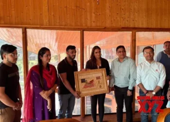 Actress Huma Qureshi visits J&K’s Patnitop to promote tourism