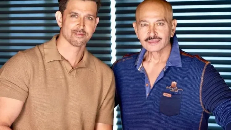 Rakesh Roshan shares screen with son Hrithik for the first time, calls it a moment to cherish forever