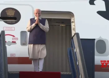 PM Modi arrives in London, begins 2-day UK visit