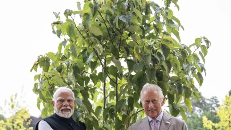 PM Modi meets King Charles at Sandringham House, gifts him tree sapling inspired by ‘Ek Ped Maa Ke Naam’ initiative