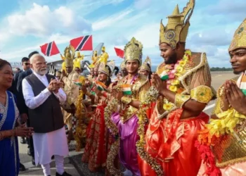 PM Modi’s welcome in Trinidad turns into festival of Indo-Caribbean culture