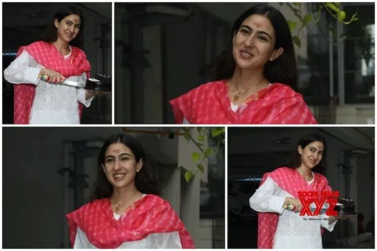 Sara Ali Khan Celebrates Her Birthday with Media