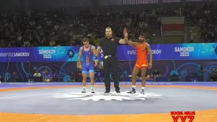 Sumit Malik storms into U20 World Wrestling Championships final in Samokov