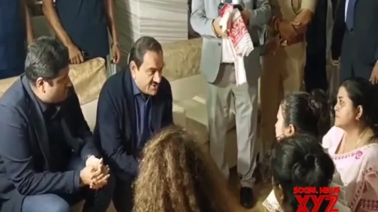 Gautam Adani pays tribute to Zubeen Garg at late singer’s Guwahati residence