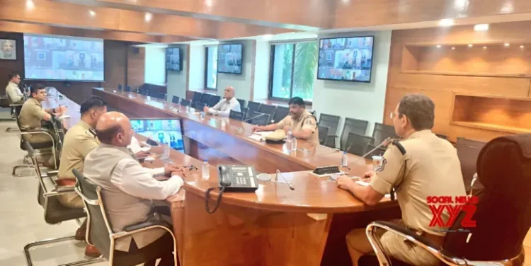 Gujarat DGP reviews security arrangements for Navratri
