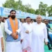 Nitish Kumar inaugurates, lays foundation stones for projects worth Rs 1,198.86 crore in West Champaran
