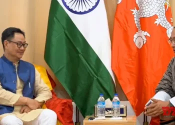 Royal Bhutan Temple in Bihar’s Rajgir formally consecrated; Union Minister Kiren Rijiju expresses gratitude to PM Tobgay