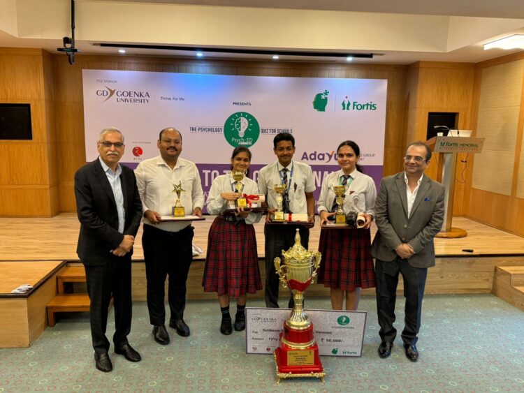 Sunbeam School, Lahartara from Varanasi emerges as the winner for 8th Edition of PsychED