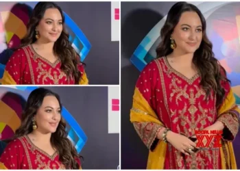 Sonakshi Sinha Turns Heads in Red at Bigg Boss Set