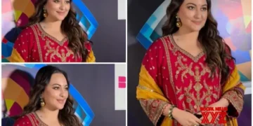 Sonakshi Sinha Turns Heads in Red at Bigg Boss Set