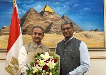 Union Minister Kirti Vardhan Singh arrives in Cairo to attend Gaza Peace Summit at Sharm El-Sheikh