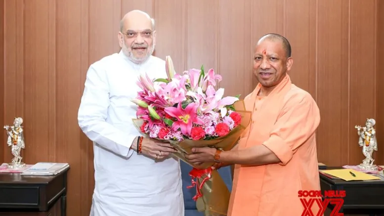 Yogi Adityanath calls on HM Amit Shah after meeting JP Nadda in Delhi