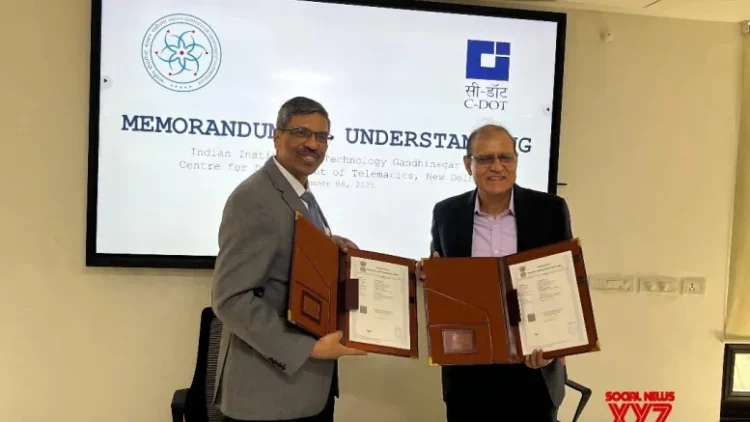 C-DOT, IIT-Gandhinagar to set up Centre of Excellence for next-gen telecom innovation