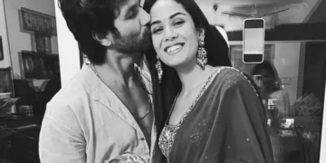 Mira Rajput says ‘real dream is love’ as she poses with hubby Shahid Kapoor in a romantic click