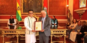 MoS Margherita welcomed by La Paz Mayor in Bolivia, discusses strengthening cooperation