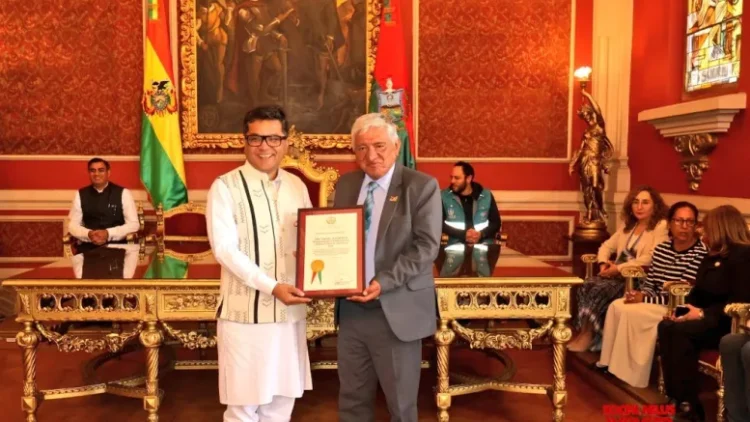 MoS Margherita welcomed by La Paz Mayor in Bolivia, discusses strengthening cooperation