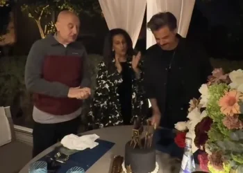 Anupam Kher gives a glimpse into Anil Kapoor’s ‘quiet’ birthday celebration