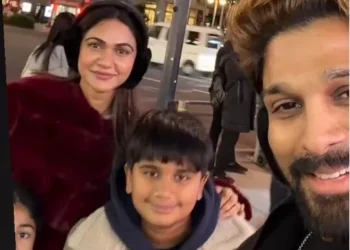 Allu Arjun’s Tokyo trip is all about family, fun and good food