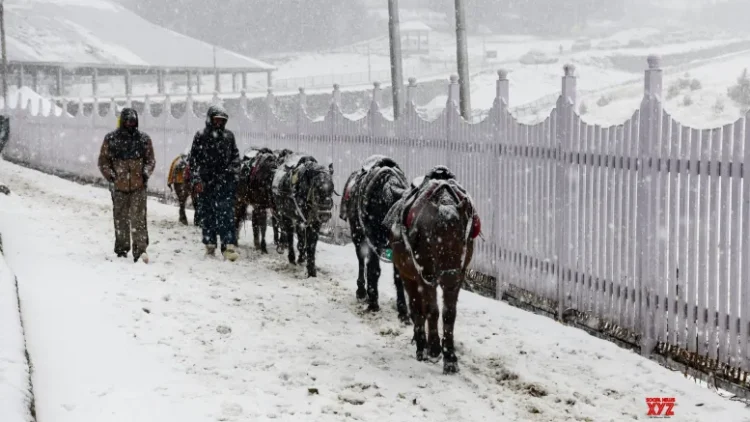 Gulmarg freezes at minus 8.8, cold wave intensifies in J&K