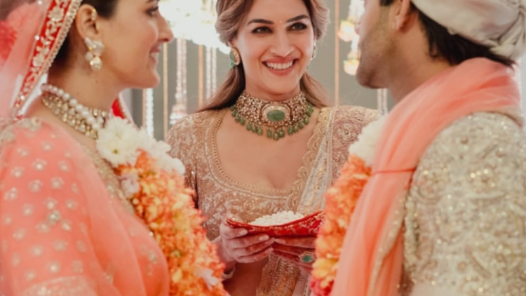 Kriti Sanon shares how her three pet dogs were also a part of sister Nupur Sanon’s wedding reception