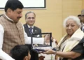 MP CM presents posthumous ‘Lifetime Achievement Award’ to ex-PCCF during IFS meet