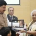 MP CM presents posthumous ‘Lifetime Achievement Award’ to ex-PCCF during IFS meet