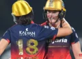 ‘With those muscles, you just have to go for it’: Smriti hails Grace Harris’ power hitting