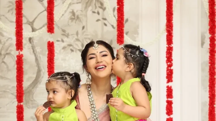 Debinna Bonnerjee’s little munchkins surprise her with a special Valentine’s Day gift