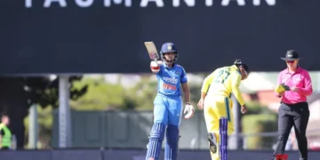 2nd ODI: Harmanpreet, Pratika fifties carry India to 251/9 against Australia