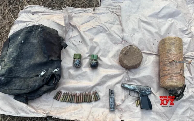 IEDs, Chinese grenades, pistol recovered in J&K’s Poonch forest