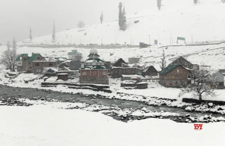 Rain, snow lashes J&K; day temperature improves in Srinagar