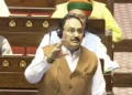 Centre takes attack on Farooq Abdullah seriously: Nadda in RS; blasts Cong for playing politics