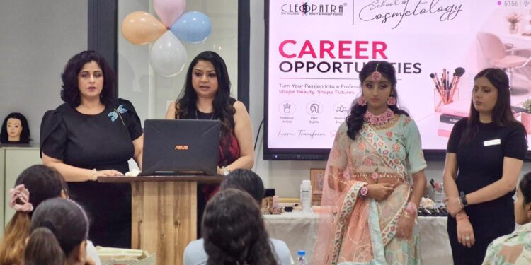 Cleopatra School of Cosmetology Organises Beauty & Wellness Workshop Along with Free Career Counselling Session