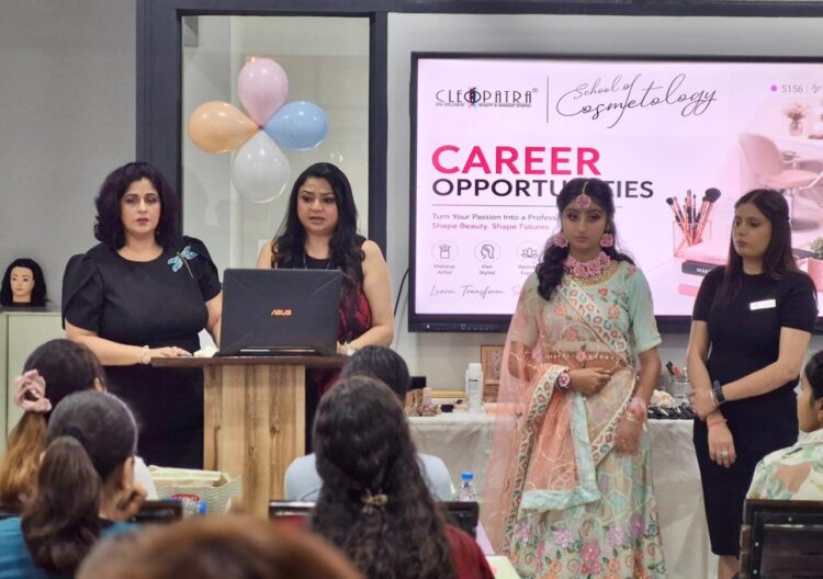Cleopatra School of Cosmetology Organises Beauty & Wellness Workshop Along with Free Career Counselling Session